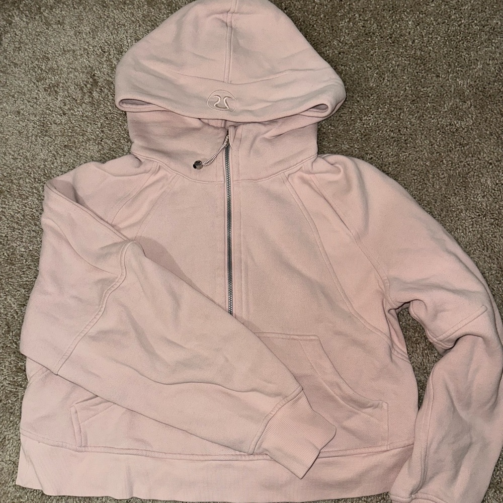 lululemon Oversized 1/2 Zip Scuba Hoodie